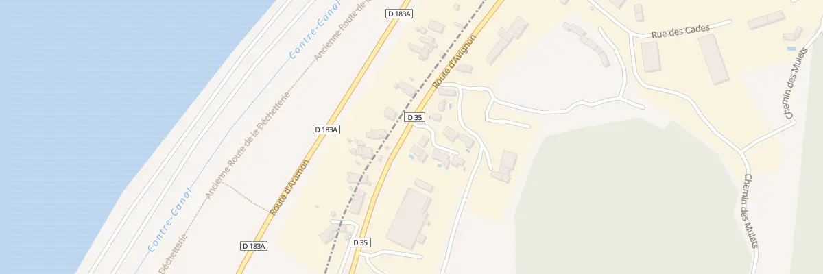 Plan du 7 Le Colombier à Boulbon
