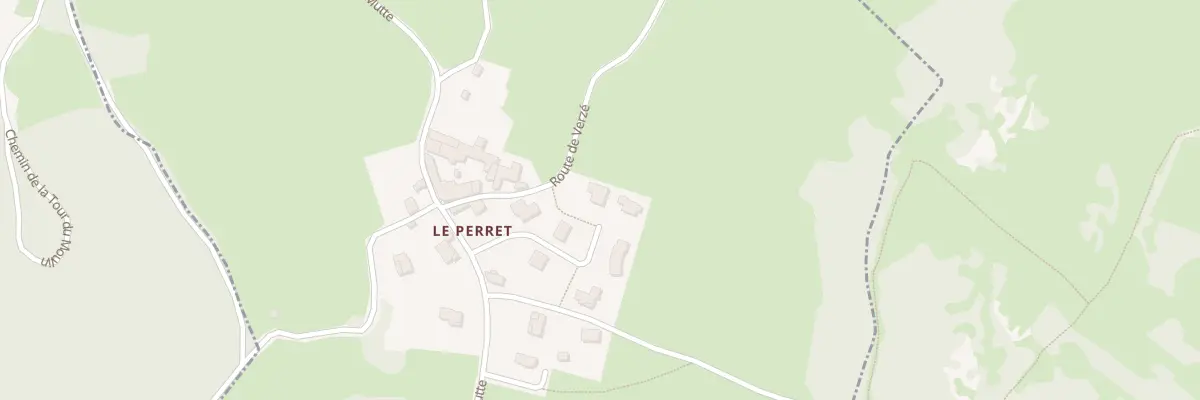 Plan du 7 Lot Le Hameau de Perret à Berzé-la-Ville