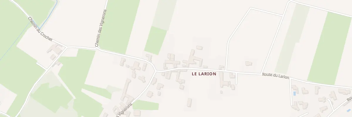 Plan du 640B Rte du Larion à Saint-Georges-de-Reneins