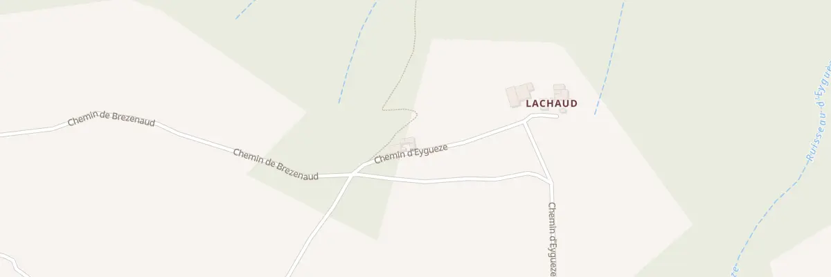 Plan du 1000 Che d’Eygueze à Quintenas