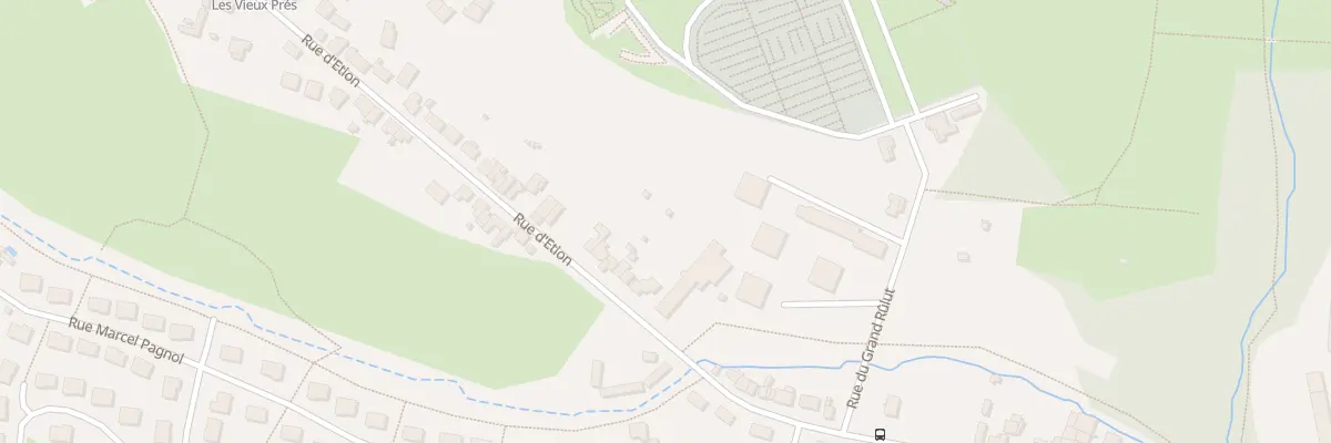 Plan du 100 Rue d’Etion à Charleville-Mézières