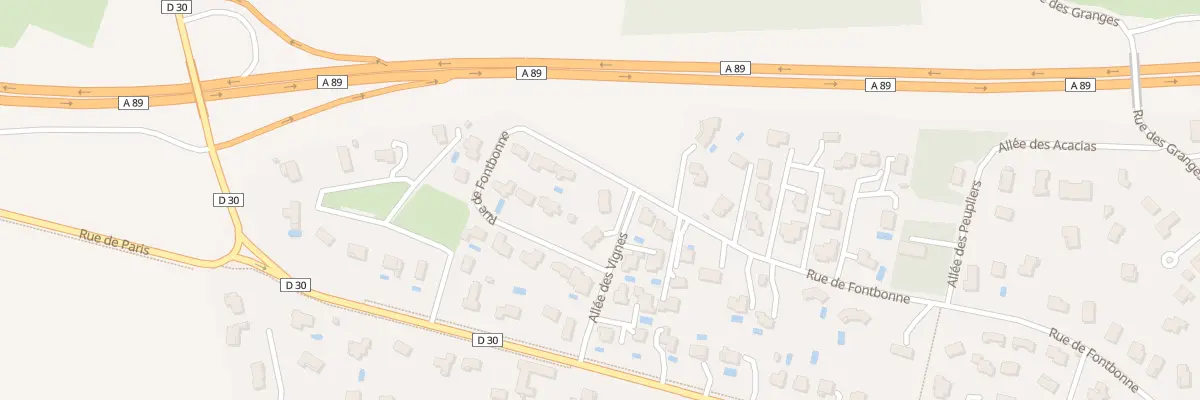 Plan du 47 Rue de Fontbonne à La Tour-de-Salvagny