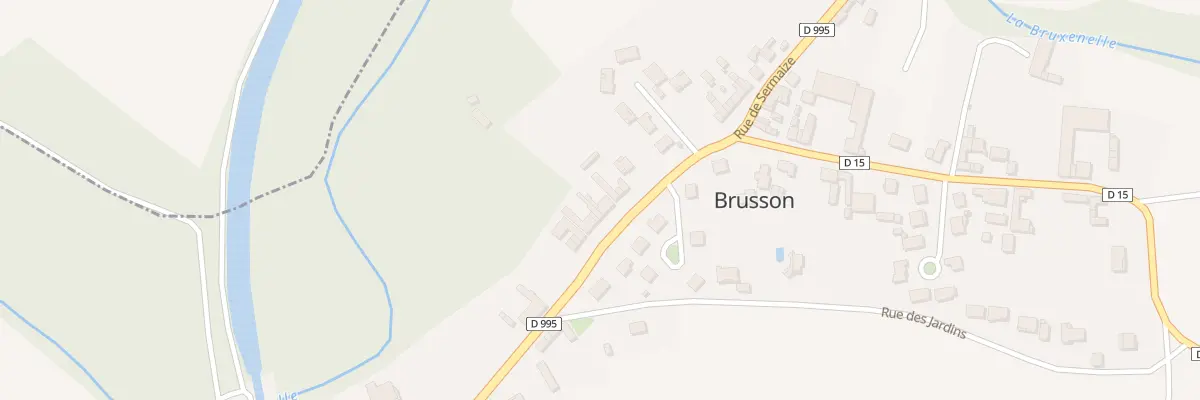 Plan du 14 Rue de Vitry le Francois à Brusson