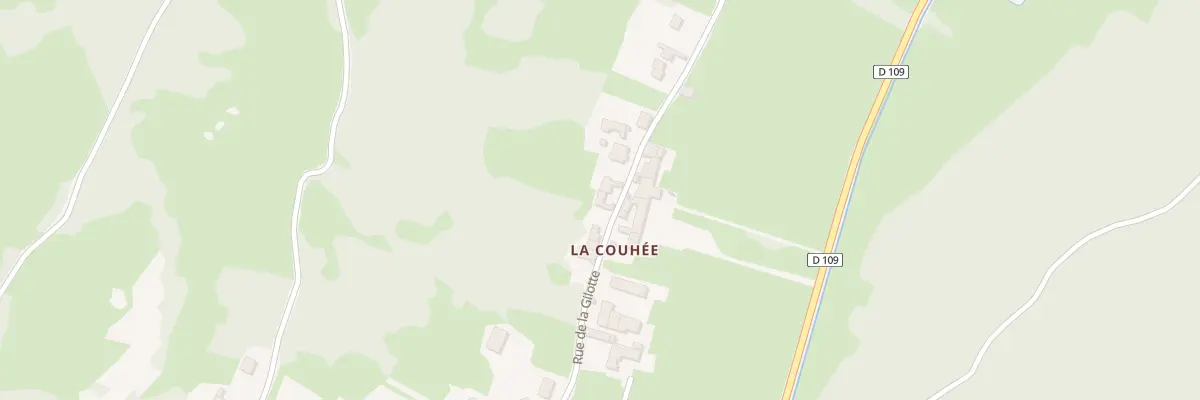 Plan du 5 Rue de la Gilotte à Chassey-le-Camp