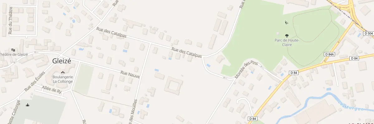 Plan du 17 Rue des Catalpas à Gleizé