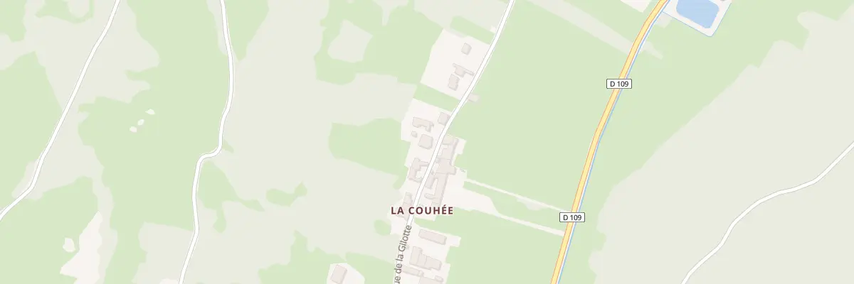 Plan du 9 Rue de la Gilotte à Chassey-le-Camp