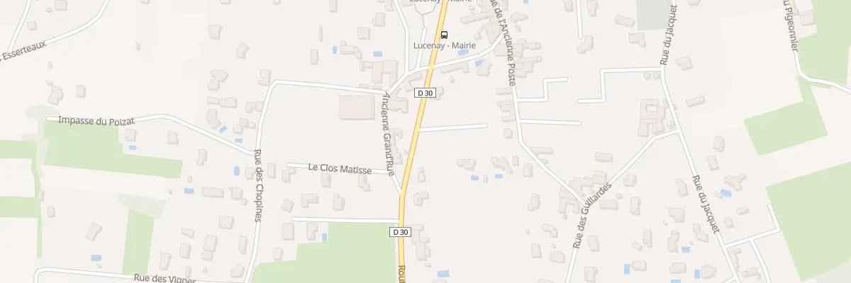 Plan du 220 Rue de l’Ancienne Poste à Lucenay