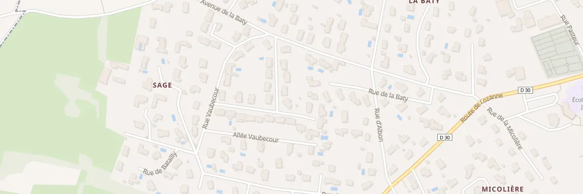 Plan du 12 Rue d’Aygliers à Chazay-d’Azergues