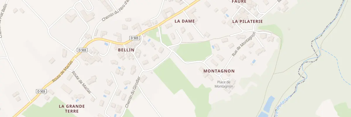 Plan du 210 Rue de Bellin à Lupé