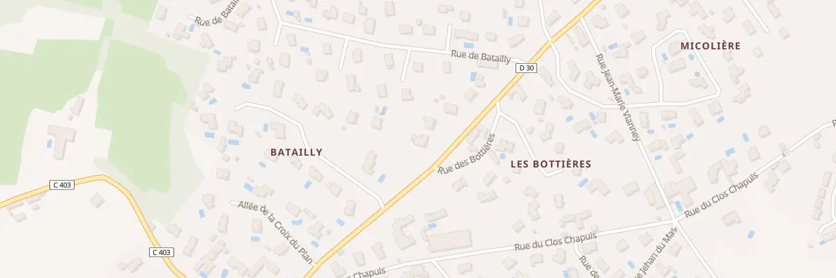 Plan du 162 Rte de Lozanne à Chazay-d’Azergues