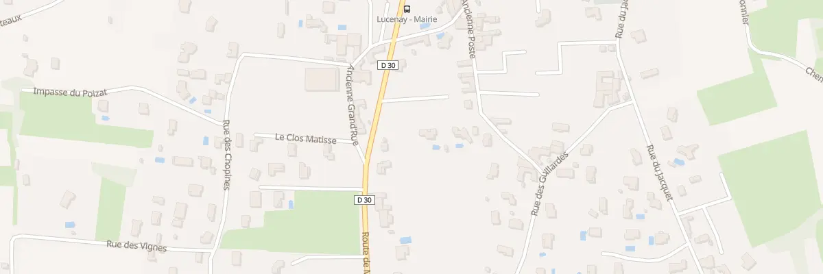 Plan du 295 Rte de Morancé à Lucenay