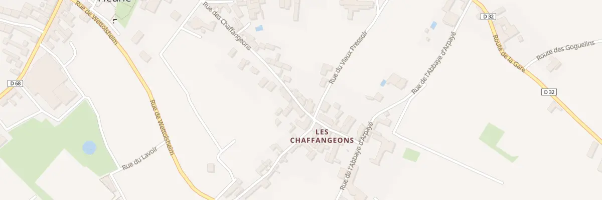 Plan du 273 Rue des Chaffangeons à Fleurie