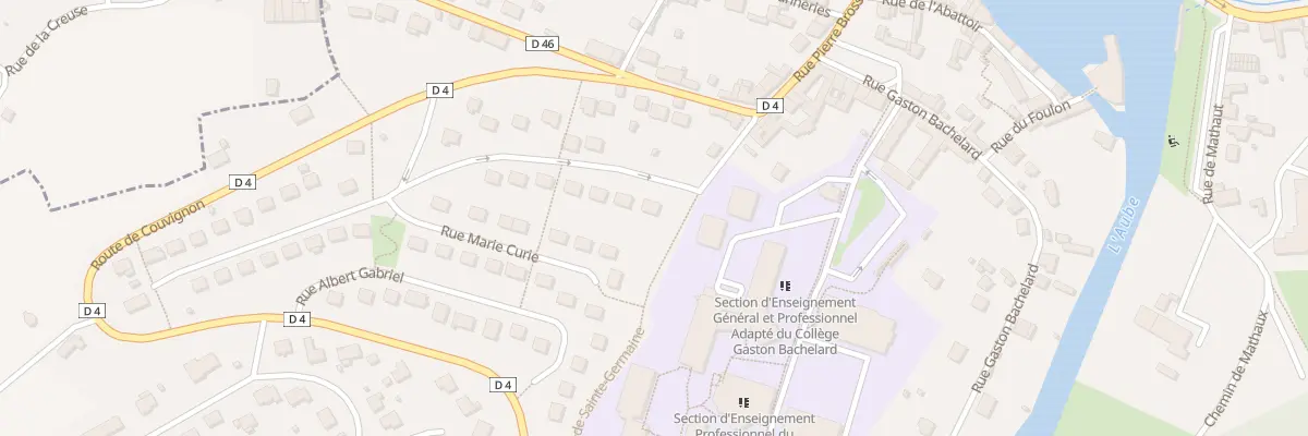 Plan du 32 Rue du 8 Mai à Bar-sur-Aube