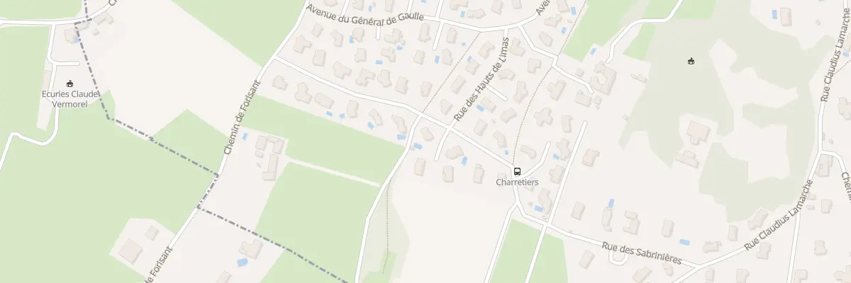 Plan du 188 Rue des Carrières à Limas