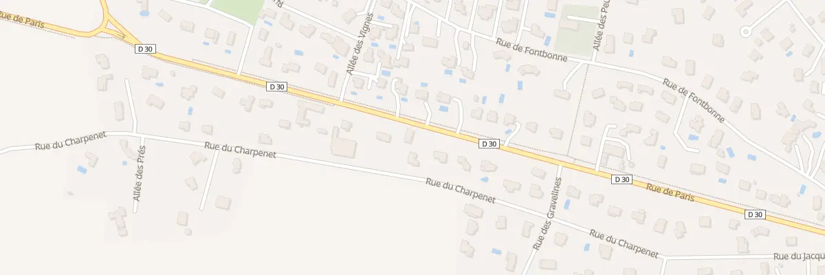 Plan du 103 Rue de Paris à La Tour-de-Salvagny