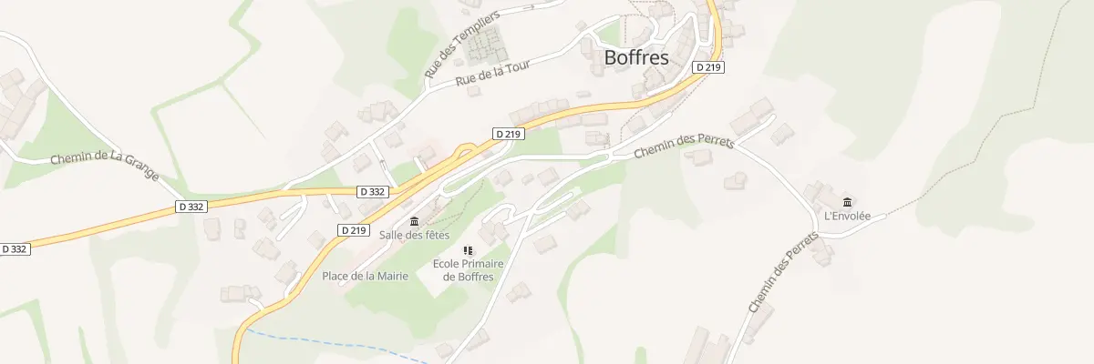 Plan du 5137 La Gare à Boffres