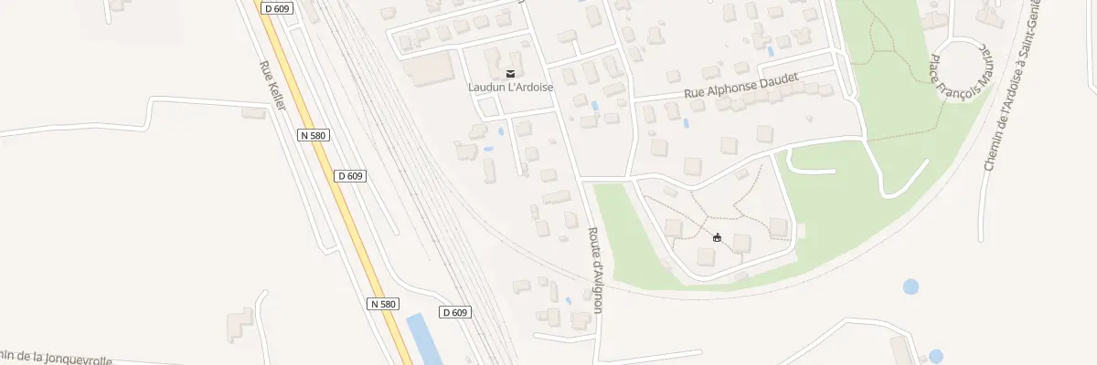 Plan du 300 Rte d’Avignon à Laudun-l’Ardoise