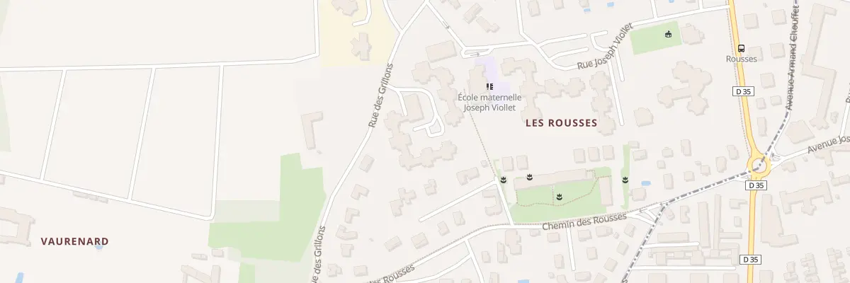 Plan du 539 Rue des Grillons à Gleizé