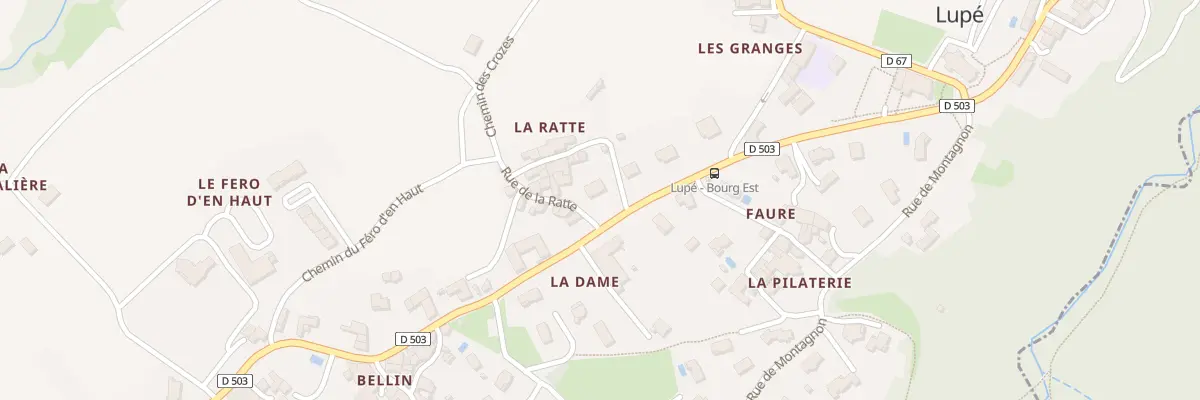 Plan du 2 Rue de la Ratte à Lupé