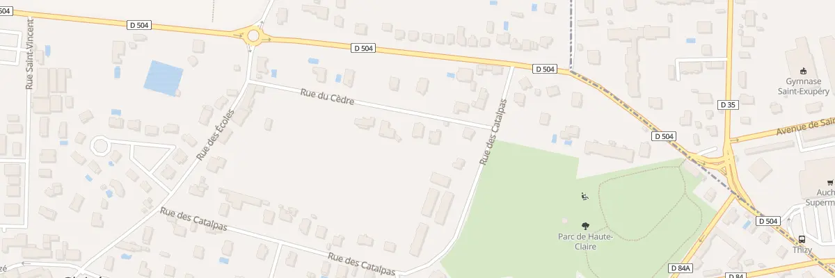 Plan du 5 Rue du Cèdre à Gleizé