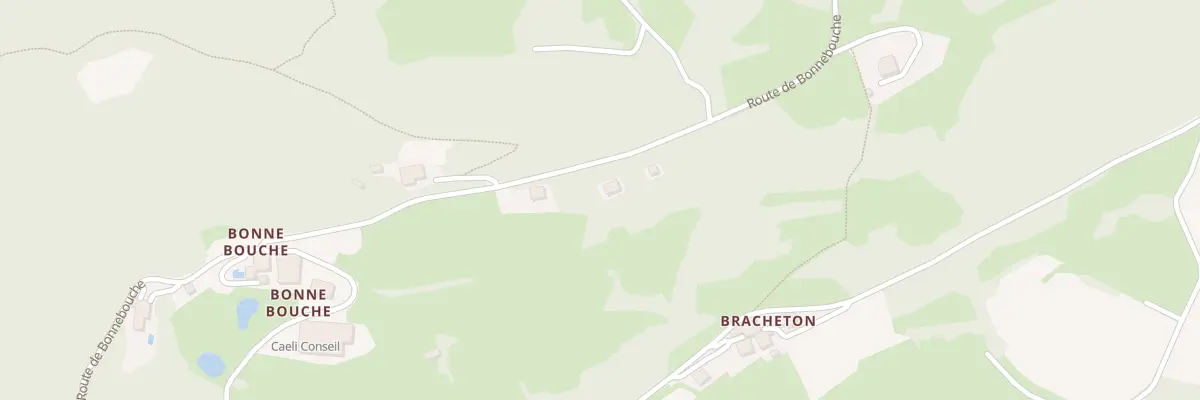 Plan du 8 Rte de Bonnebouche à Chuyer