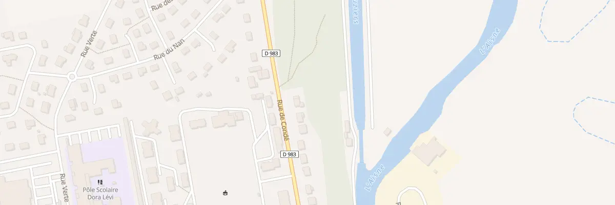 Plan du 72 Rue de Condé à Vouziers
