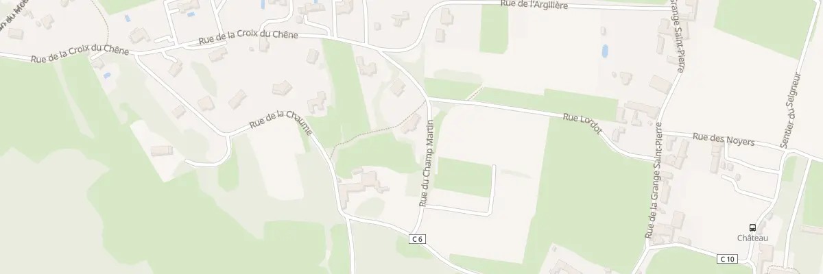 Plan du 5 Rue du Champ Martin à Rosey