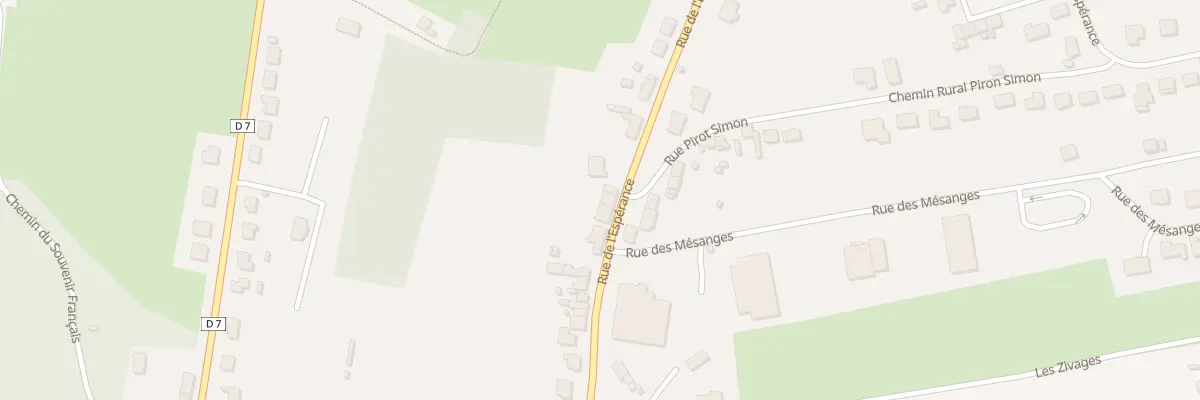 Plan du 70 Rue de l’Espérance à Haybes