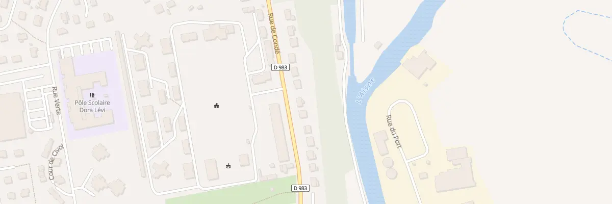 Plan du 62 Rue de Condé à Vouziers