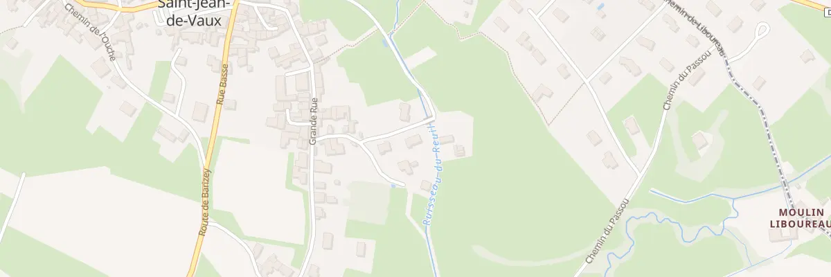 Plan du 11 Che du Moulin Roussot à Saint-Jean-de-Vaux