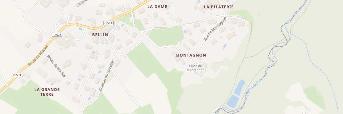 Plan du 5329 Montagnon à Lupé