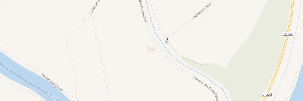 Plan du 5196 Les Piboulieres à Codolet
