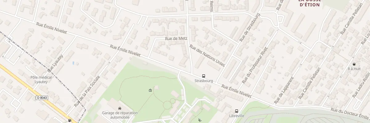 Plan du 1 Rue de l’Europe à Charleville-Mézières
