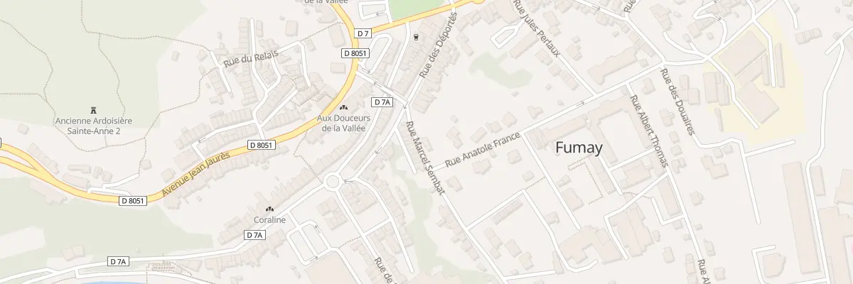 Plan du 39 Rue Marcel Sembat à Fumay