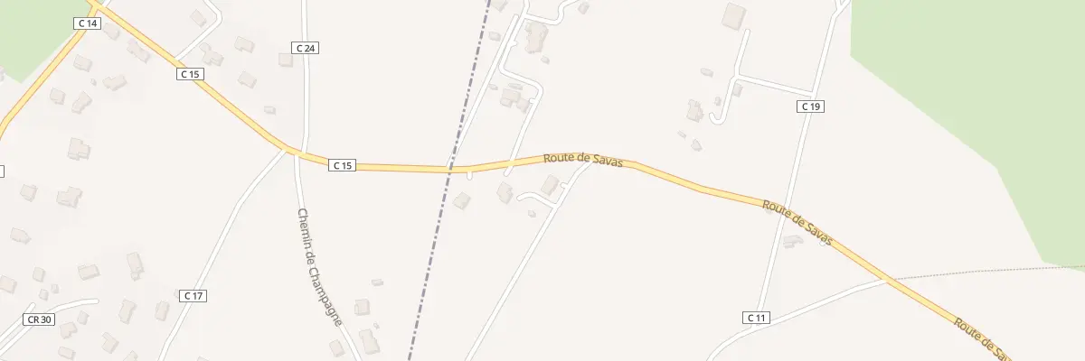Plan du 5432 Gohts à Peaugres