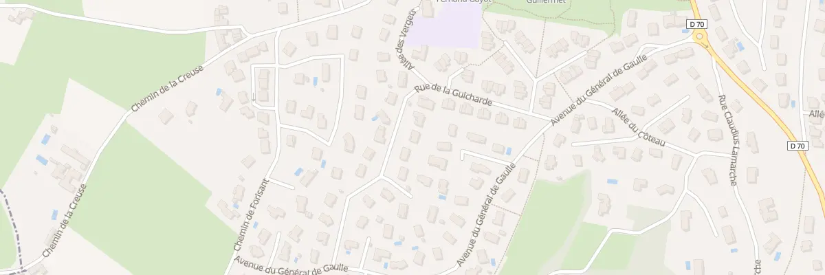 Plan du 211 Rue de la Guicharde à Limas