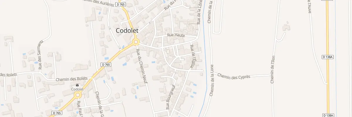 Plan du 5133 Pas Saint-Michel à Codolet