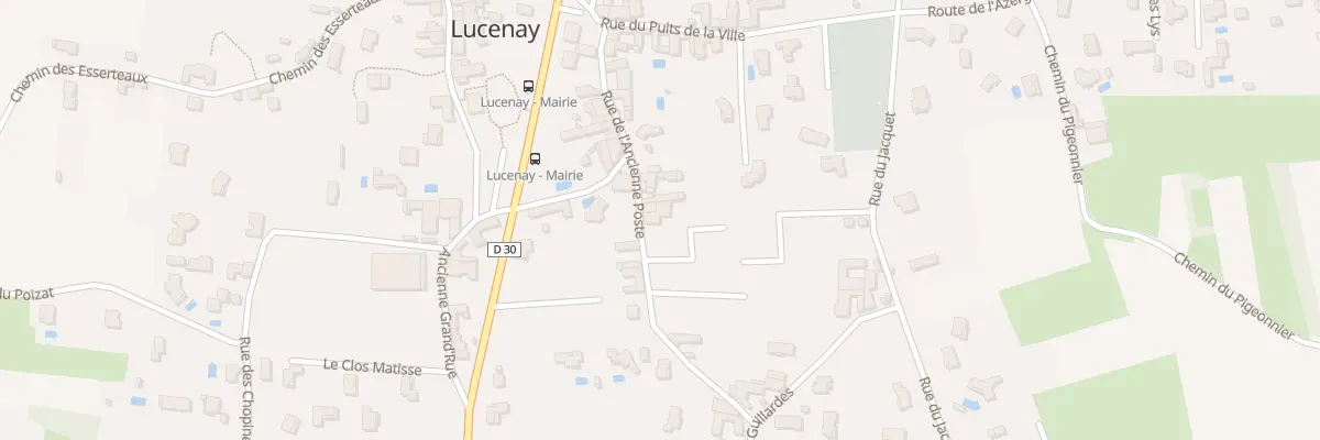 Plan du 167 Rue de l’Ancienne Poste à Lucenay