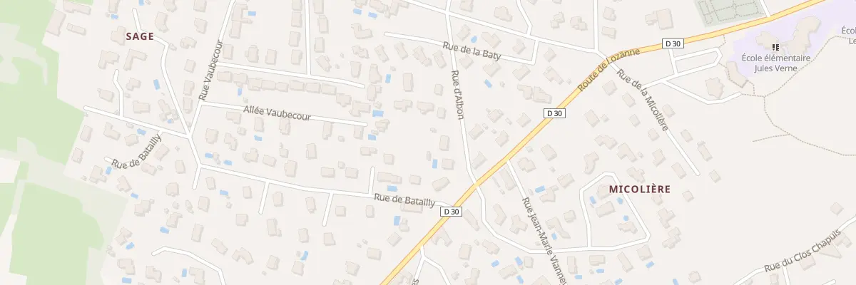Plan du 3 Rue d’Albon à Chazay-d’Azergues