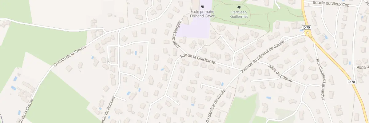 Plan du 141 Rue de la Guicharde à Limas