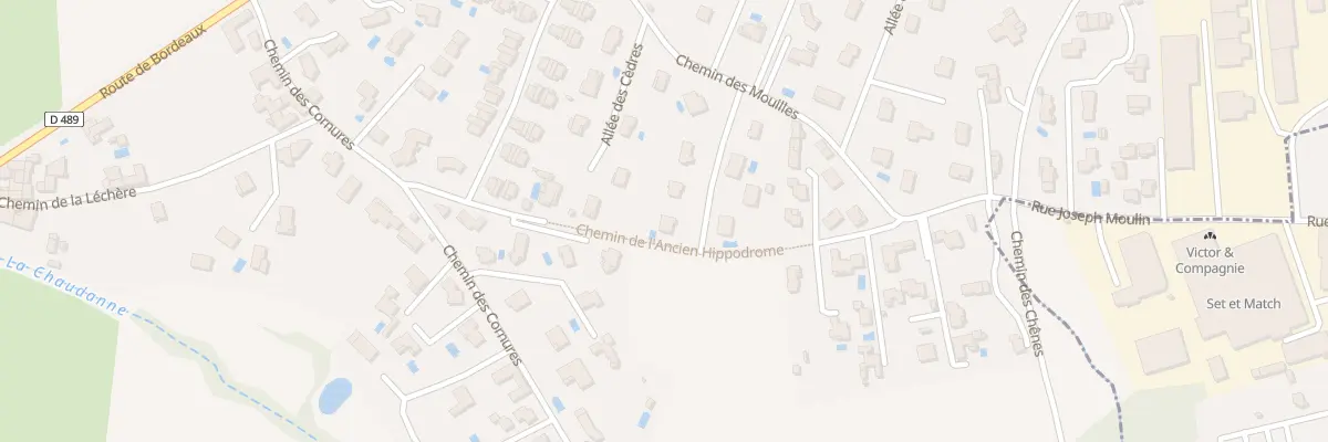 Plan du 14 Che des Mouilles à Grézieu-la-Varenne