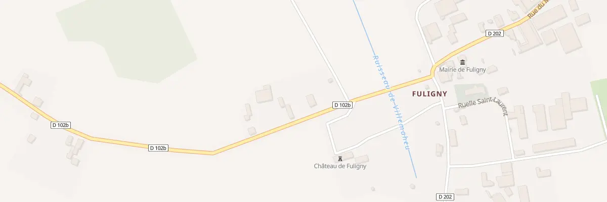 Plan du 7 Rue des Ecuyers à Fuligny