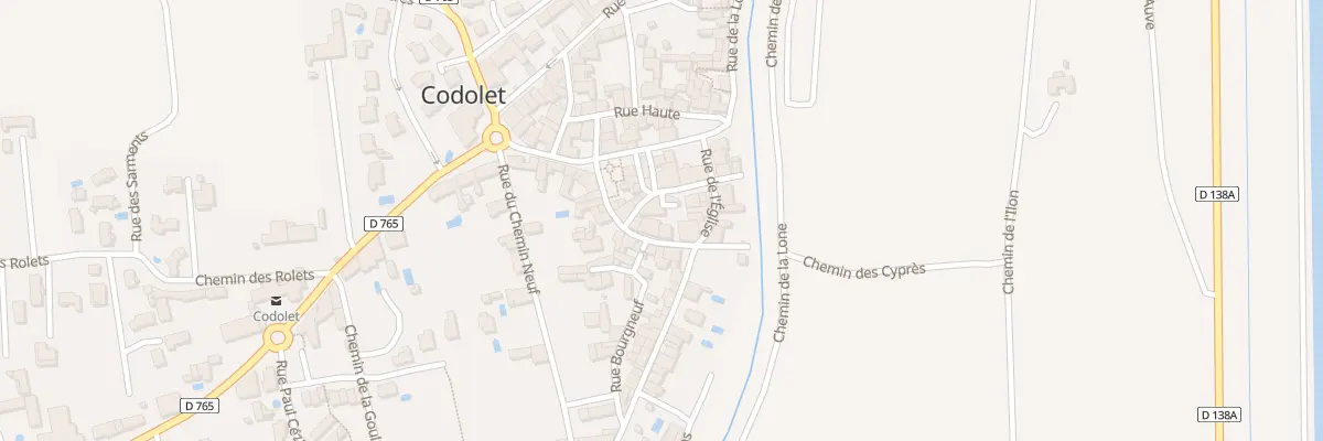Plan du 5278 Pas Saint-Michel à Codolet