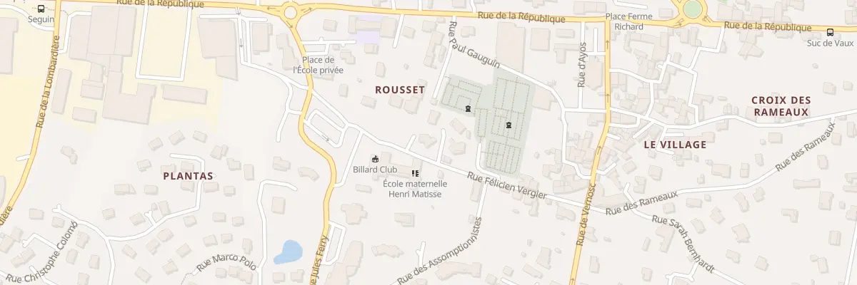 Plan du 184D Rue Félicien Vergier à Davézieux