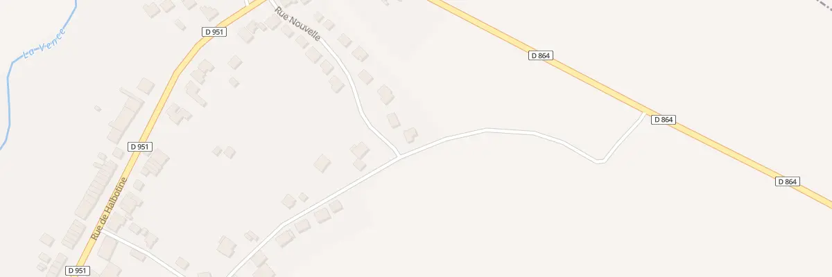Plan du 5379 La Voie de Donchery à Boulzicourt