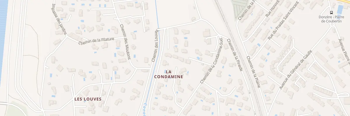 Plan du 8 Rue des Cannevelles à Donzère