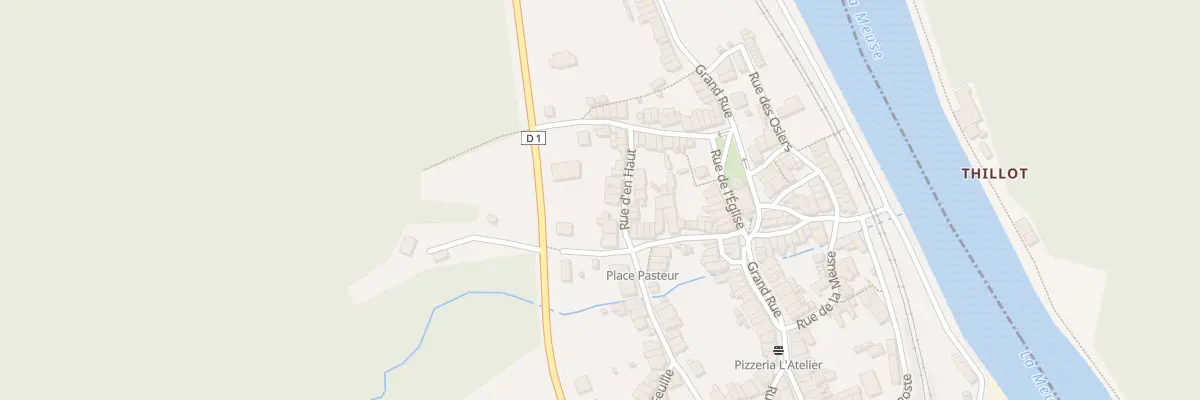 Plan du 35 Rue d’En Haut à Deville