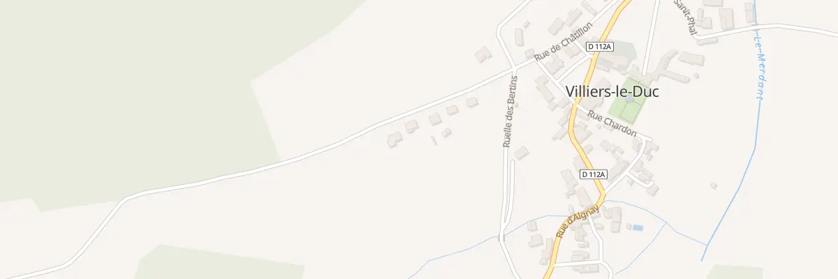 Plan du 10 Lot de la Vautillière à Villiers-le-Duc