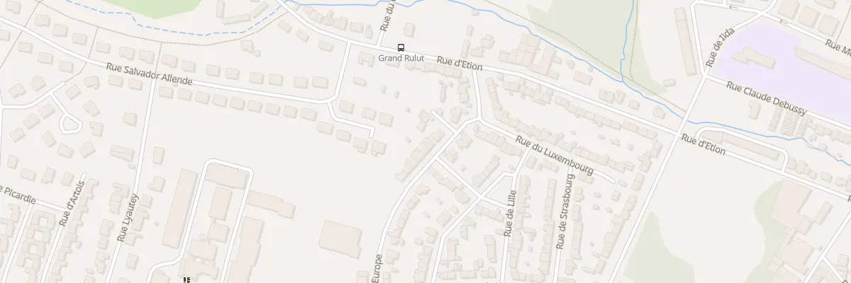 Plan du 59 Rue de l’Europe à Charleville-Mézières
