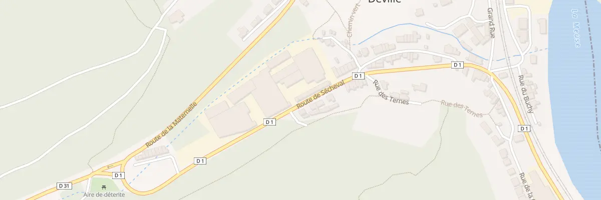 Plan du 5653 Rte de Secheval à Deville